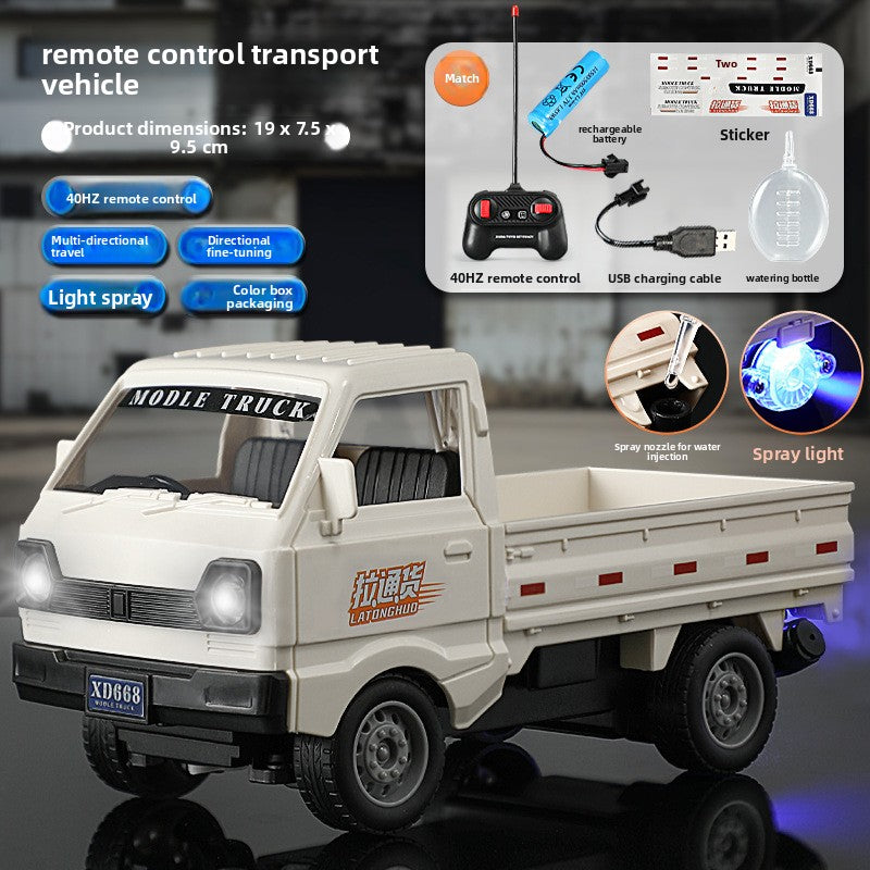 1:16 Remote Control Truck with Spray Sound and Light