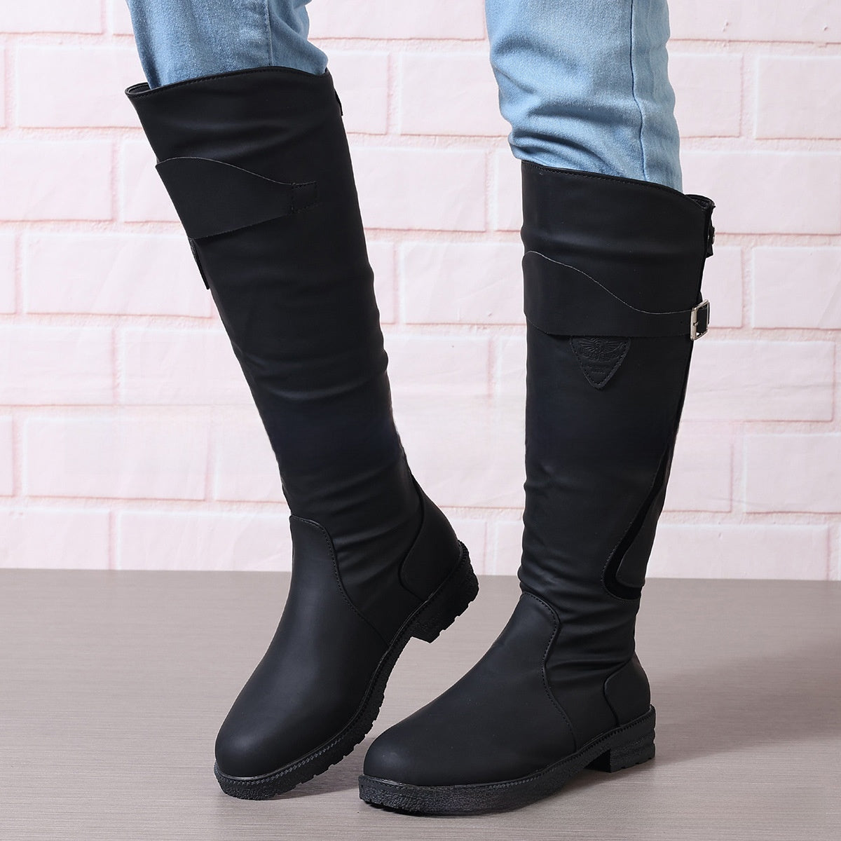 Women's High Shaft Knight Boots teemdrop