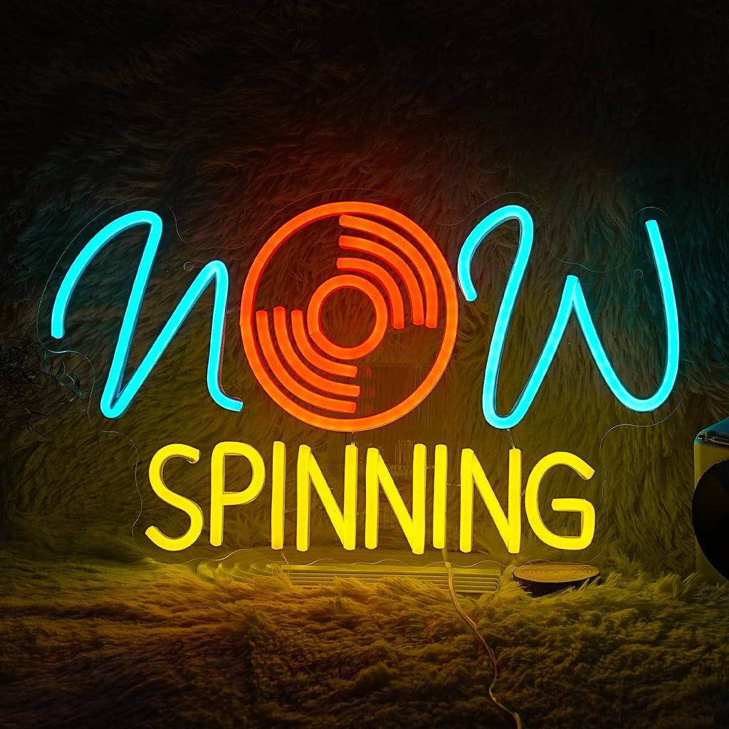 Record Player LED Neon Light Sign teemdrop
