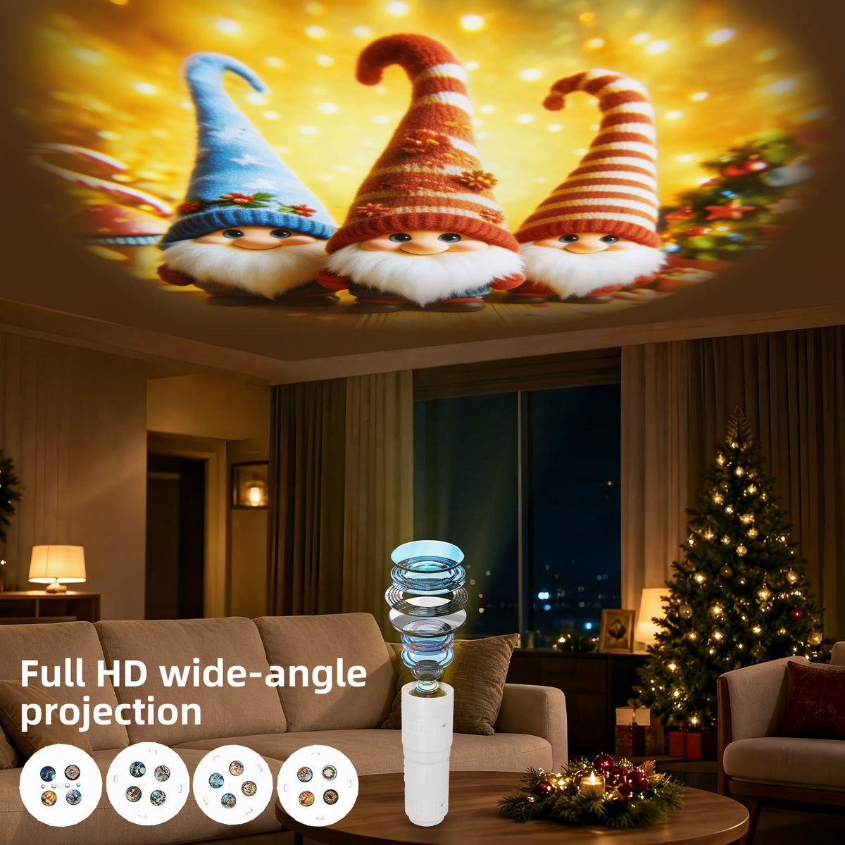 Atmosphere projection lamp