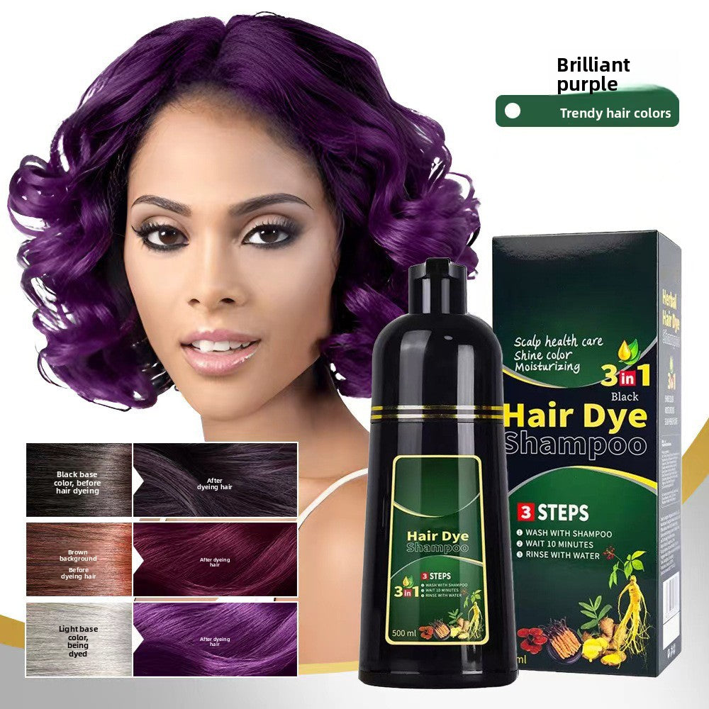 Plant Bubble Hair Dye