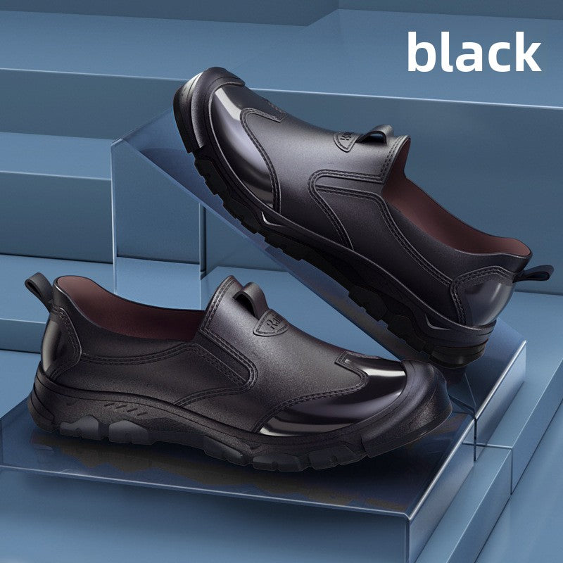 Outdoor wading rubber boots