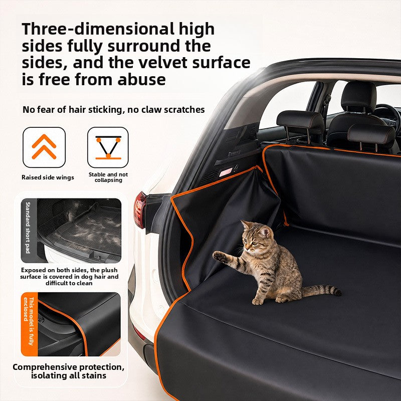 Waterproof Anti-Scratch Universal Pet Car Seat Cover Mat for Dogs and Cats teemdrop