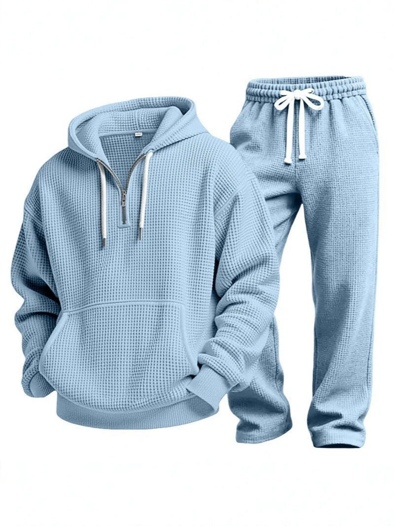 Long-Sleeve Trousers Two-Piece Set teemdrop