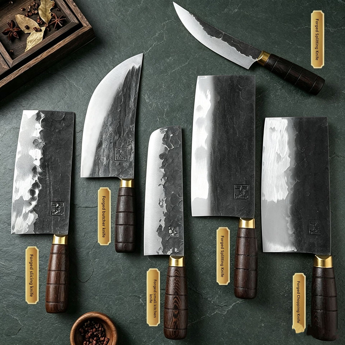 Hand-Forged Professional Kitchen Knife