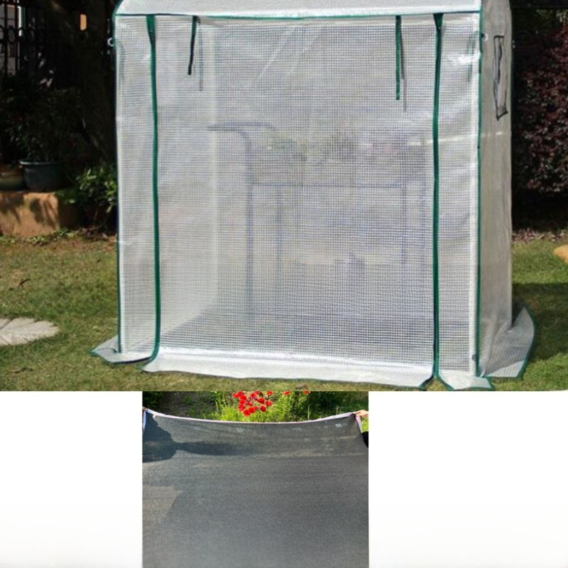 Transparent Plant Greenhouse Cover with Shelf