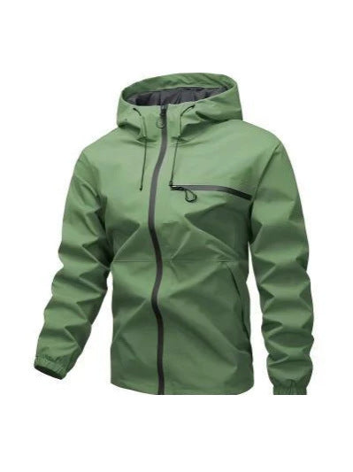 Hooded loose-fitting jacket teemdrop