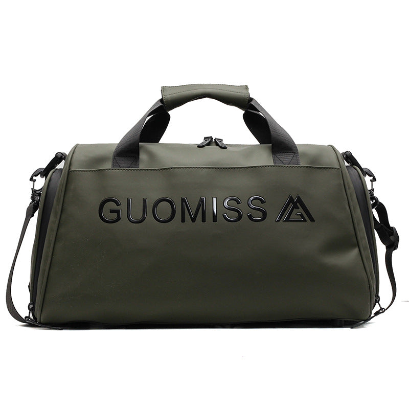 Large Capacity Dry Wet Separation Sports Travel Duffel Bag with Shoe Compartment teemdrop