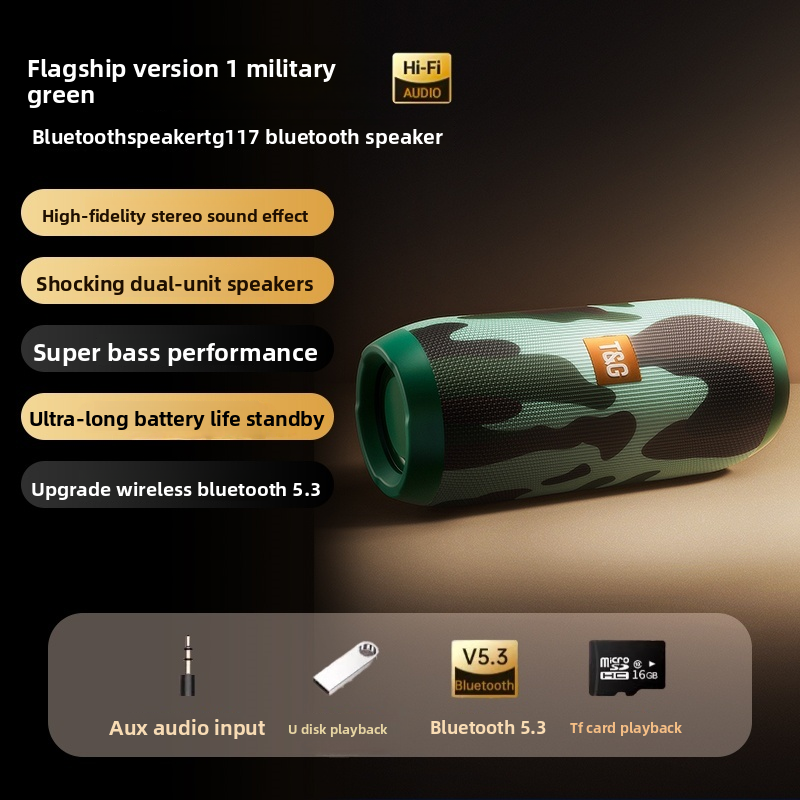 Portable Bluetooth speaker