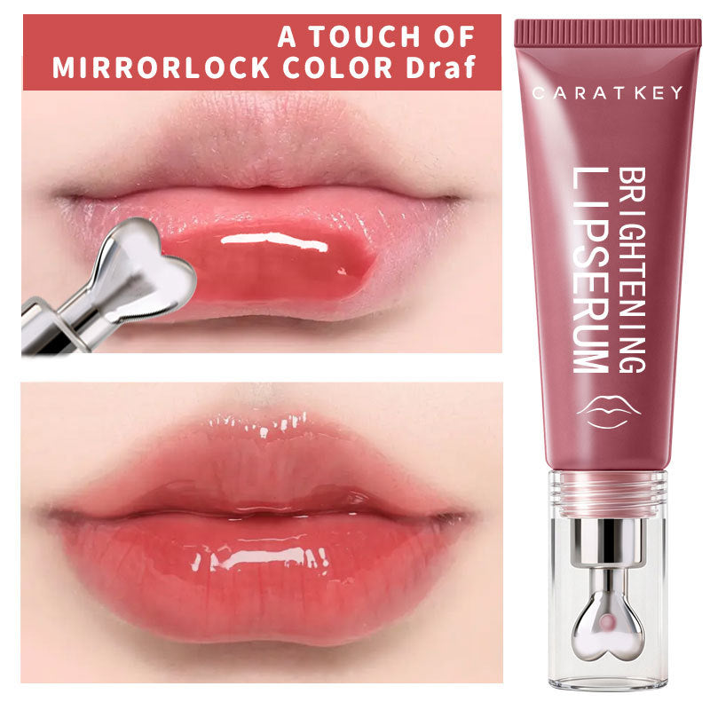 Heart-Shaped Soft Tube Mirror Shine Lip Gloss Moisturizing Lip Oil teemdrop