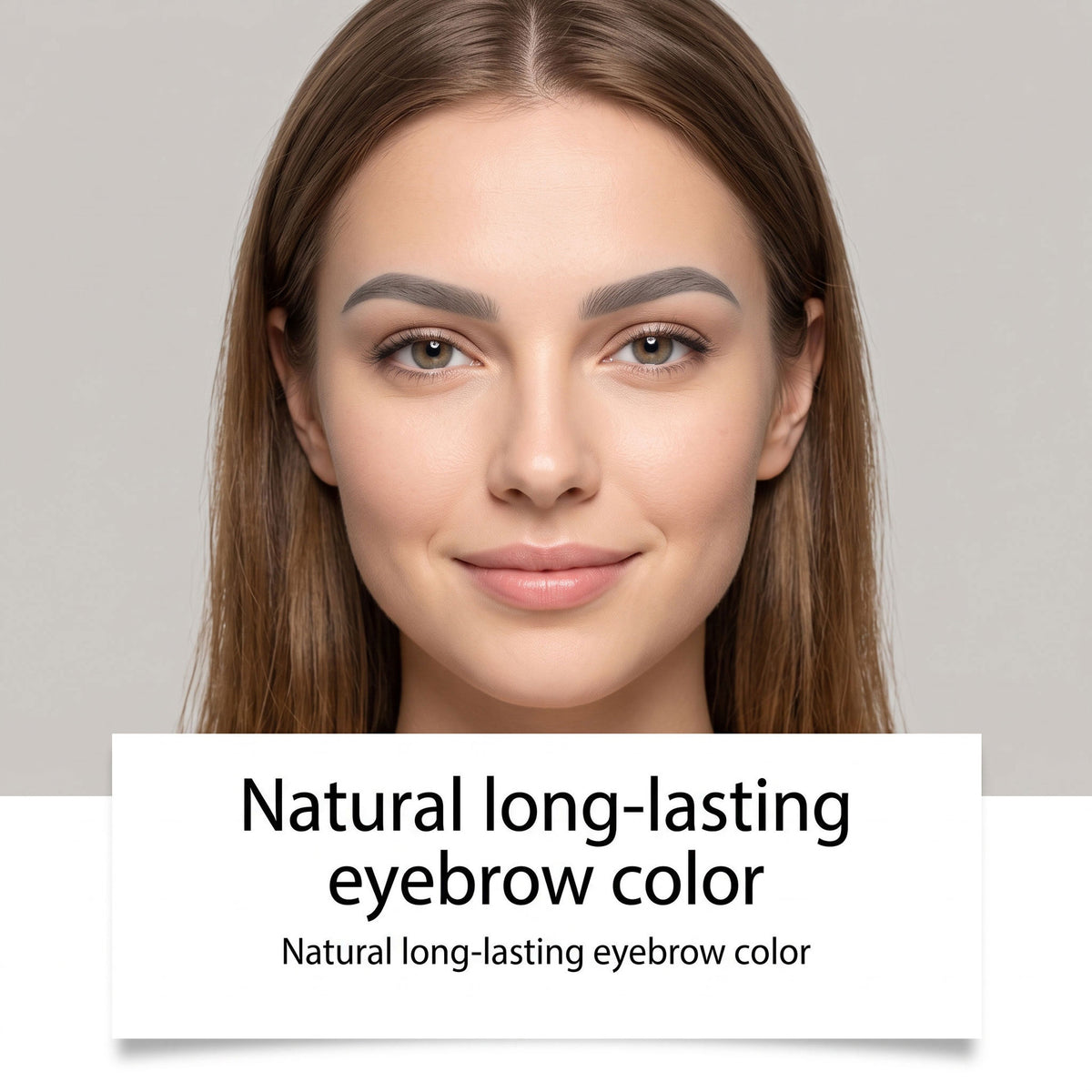 Peel-off eyebrow tint