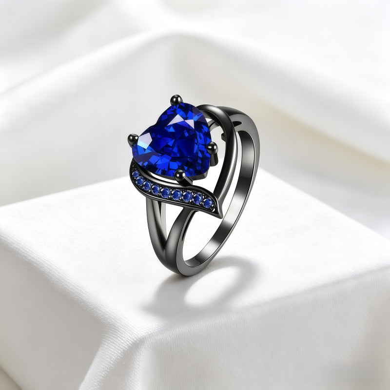 Retro couple rings