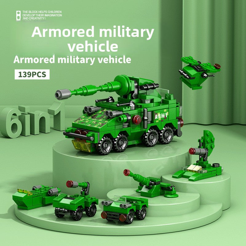 Educational Military Space Building Blocks