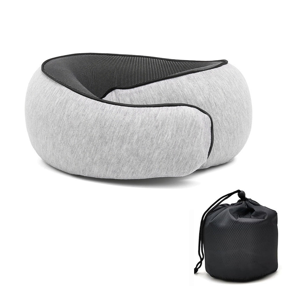 Memory Foam U-Shaped Travel Pillow teemdrop