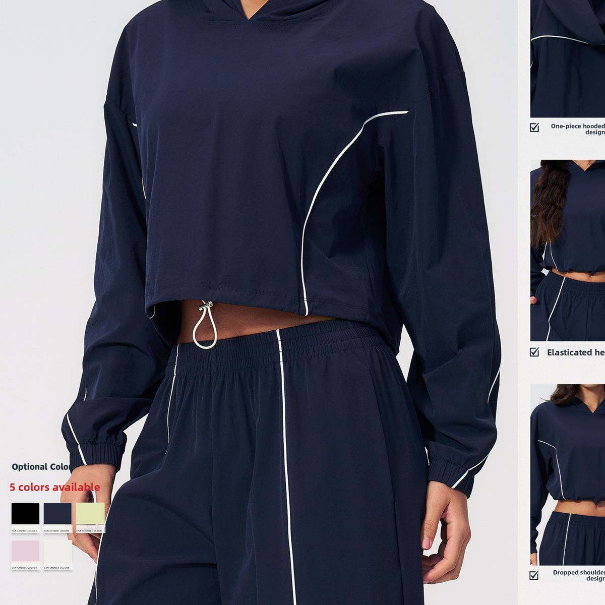 Women's UPF50+ Hooded Quick-Dry Four-Way Stretch Outdoor Jacket teemdrop