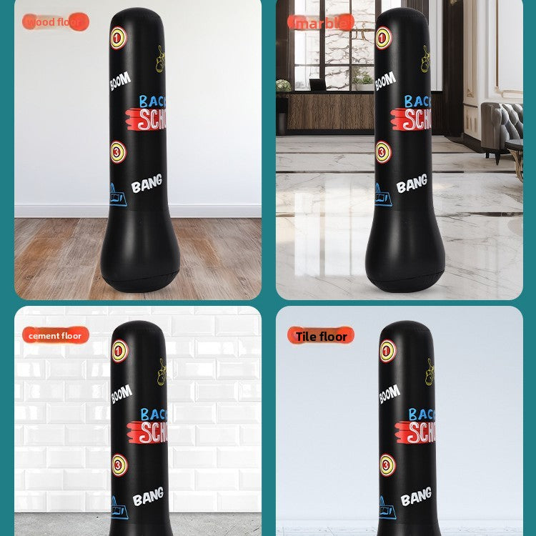Inflatable Punching Bag with Digital Targets teemdrop