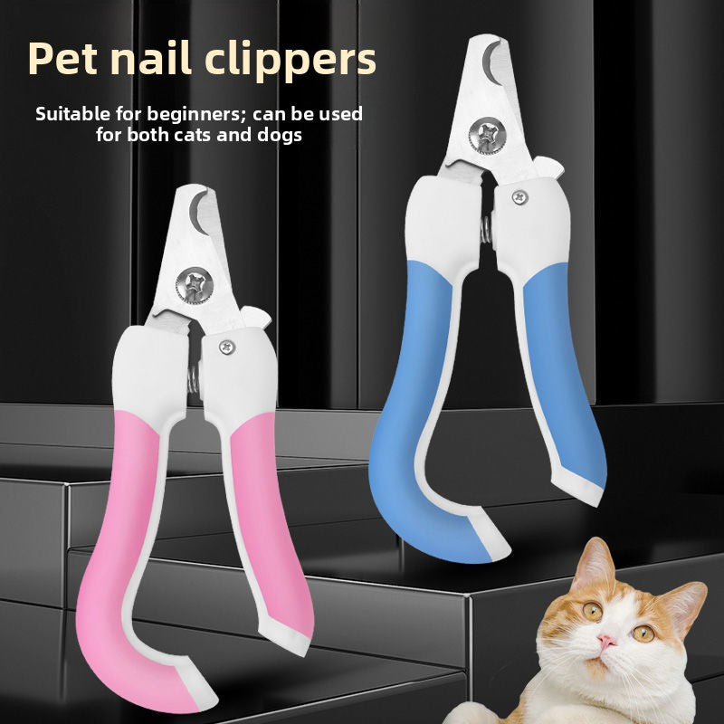 Pet Nail Clipper Stainless Steel Blade with Safety Guard