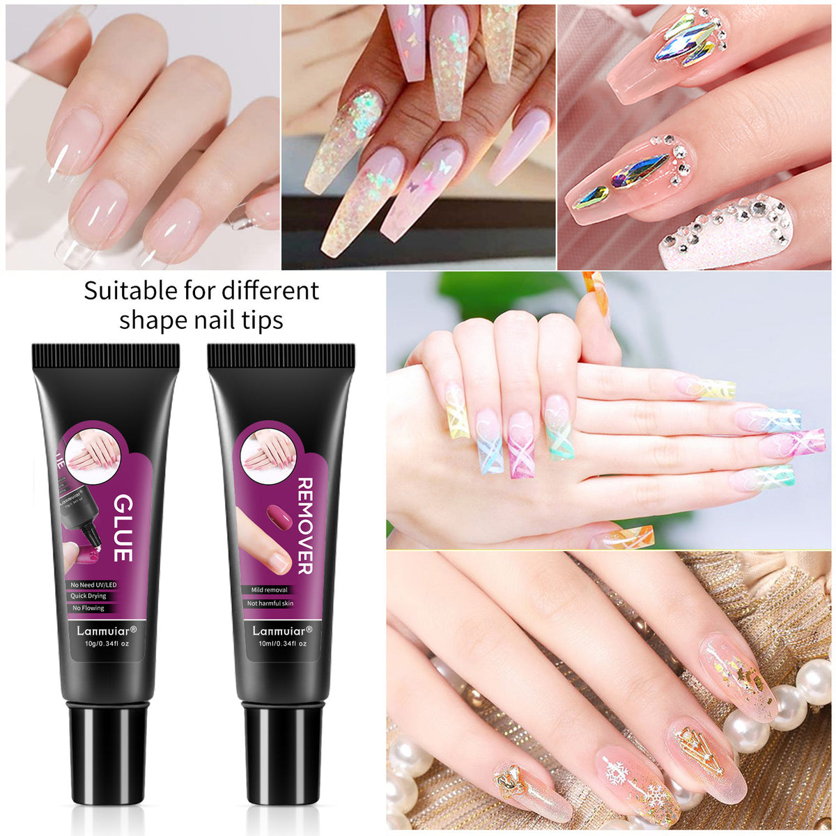 Nail Art special adhesive solid
