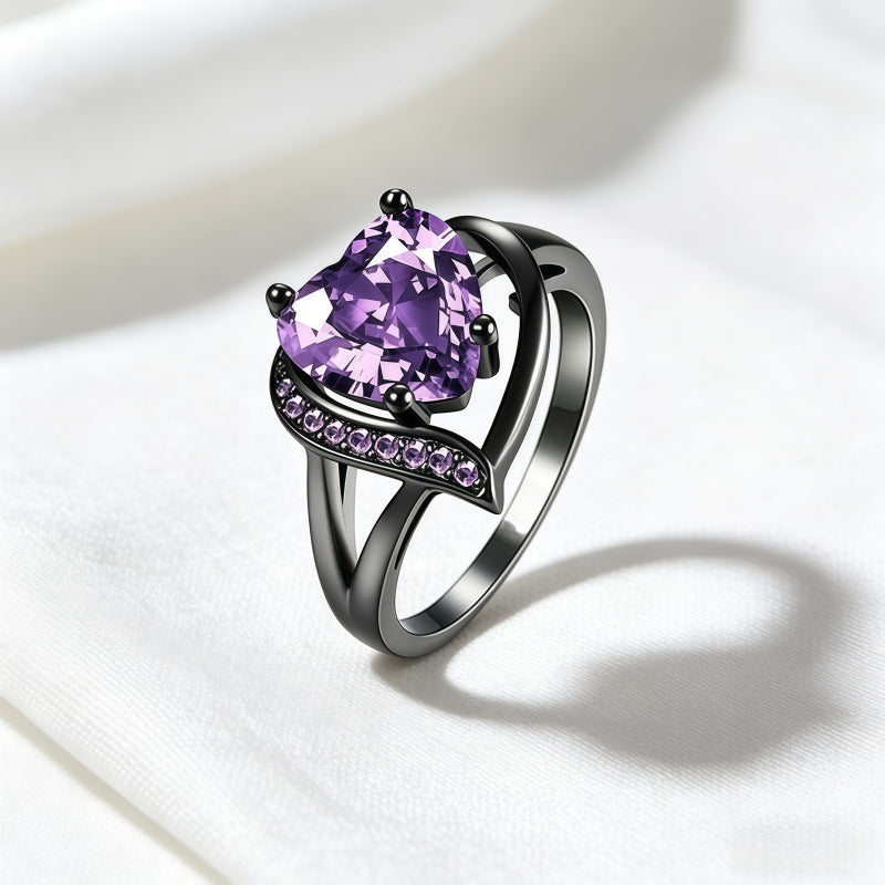 Retro couple rings