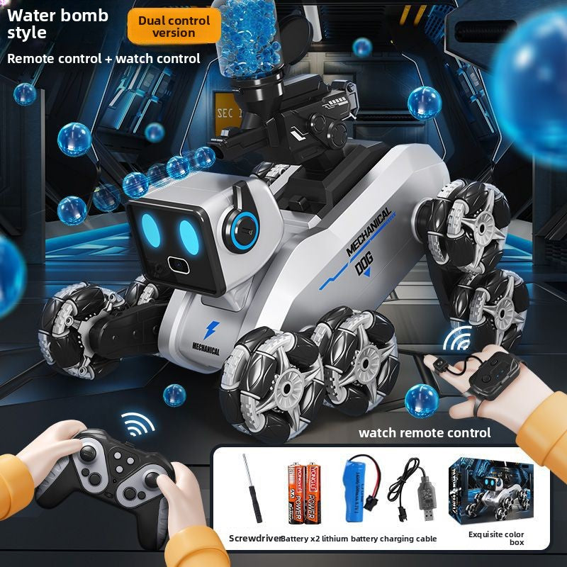 Intelligent remote-controlled robot dog