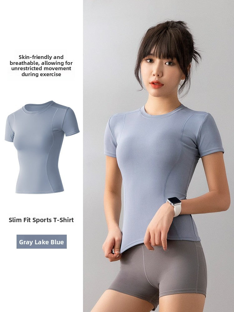 Womens Quick-Dry Fitness T-Shirt