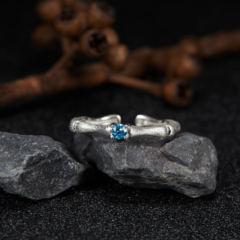 Garnet gemstone ring