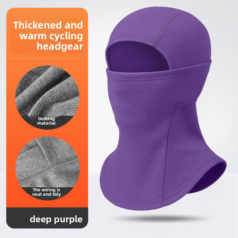 Adjustable Thermal Fleece Ski Mask