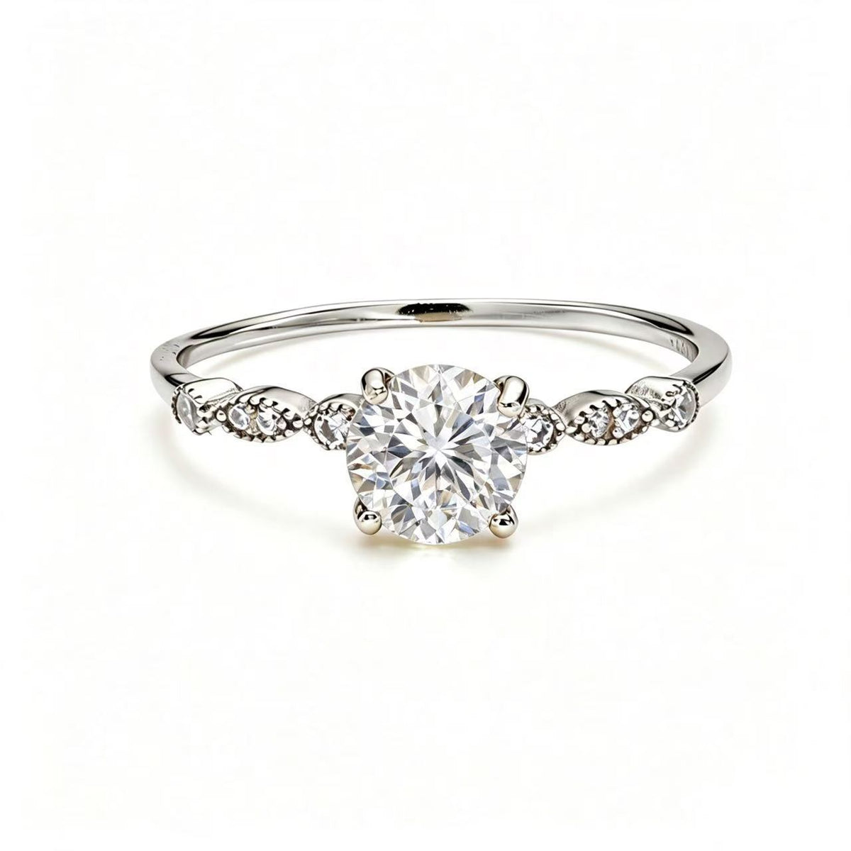Twelve-month birthstone ring