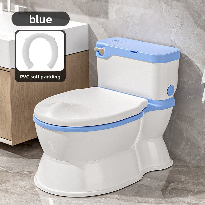 Children Simulated Flushing Sound Toilet Trainer