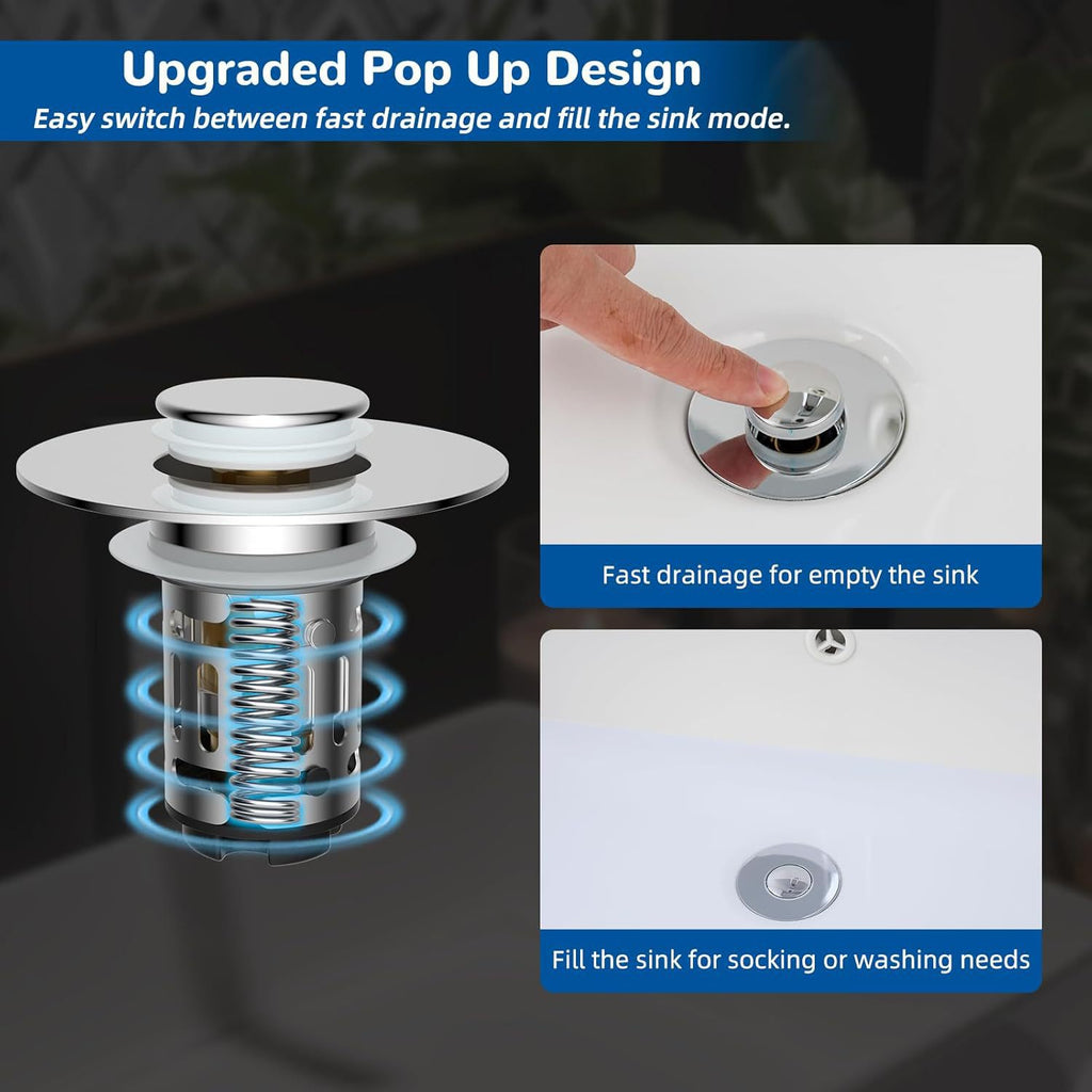 Basin PopUp Drain Stopper