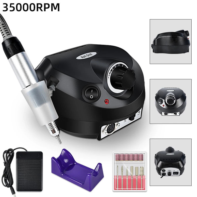 Manicure nail 202 polishing machine teemdrop