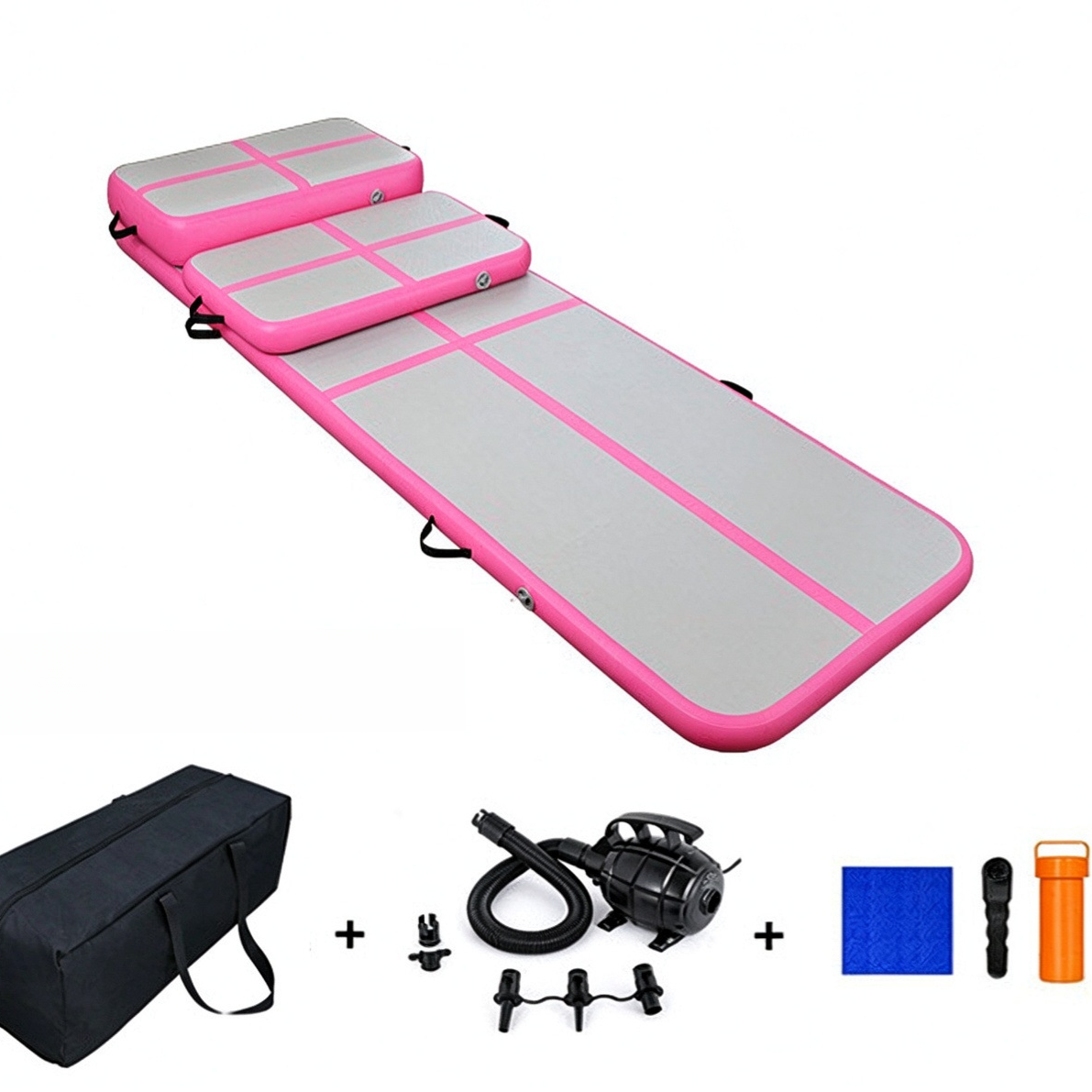 Thickened Inflatable Gymnastics Mat for Martial Arts and Fitness Training teemdrop