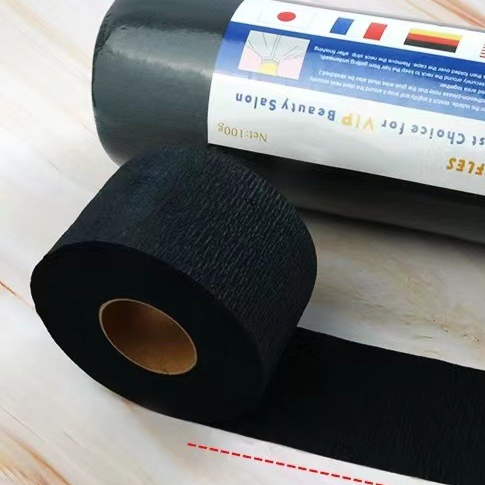 Hair band with neck paper for neck protection