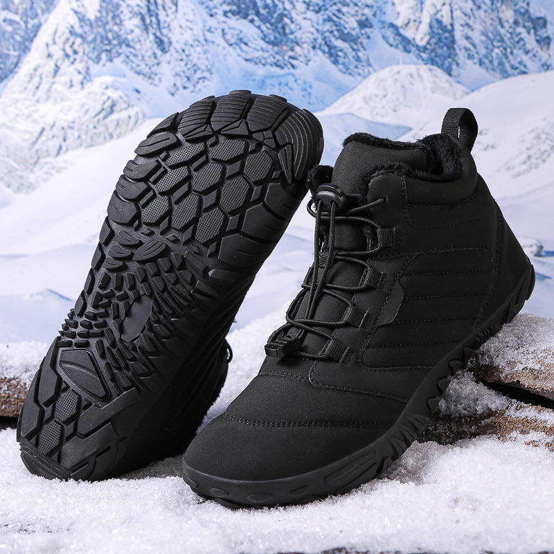 Men's snow boots with insulation padding teemdrop