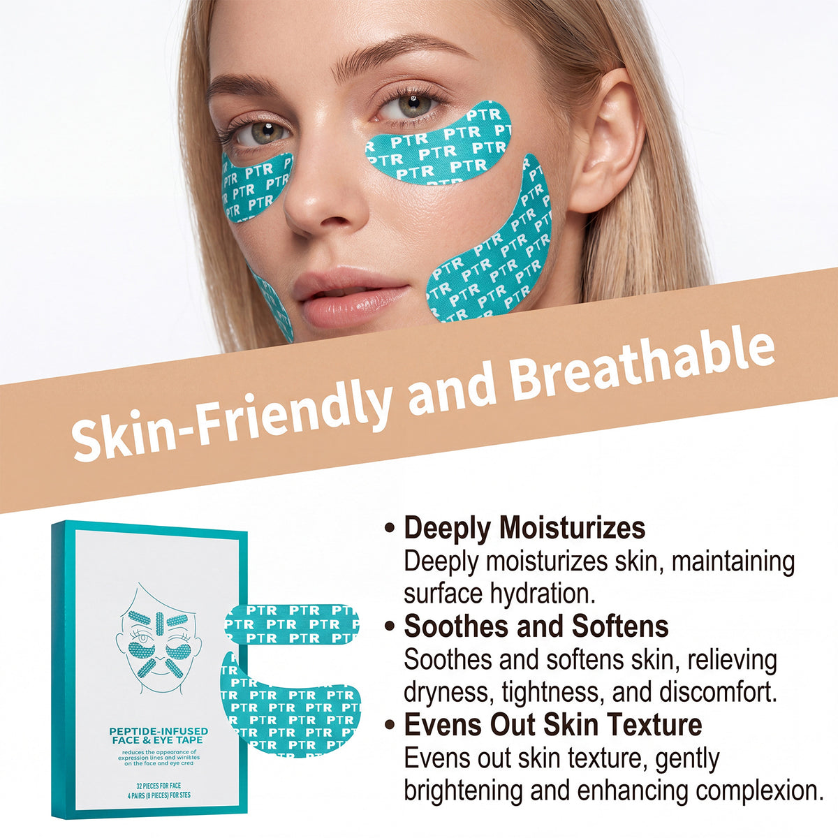 Essence Gentle Skin-friendly Moisturizing Breathable Moisturizing Care Patch