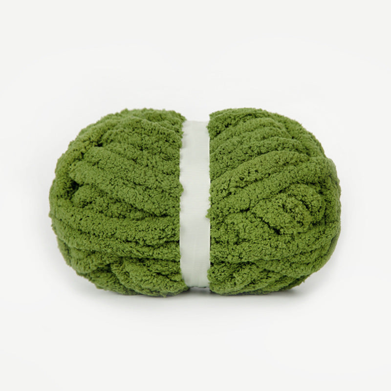 Thick Woolen Ribbon Yarn for Hand Knitting