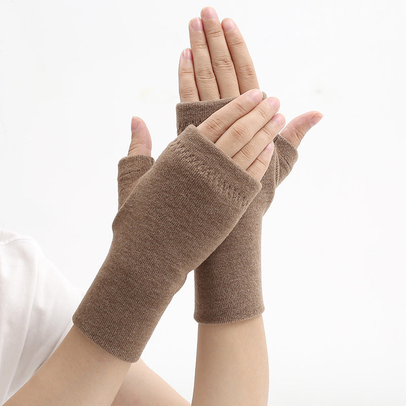 Wool Plush Gloves