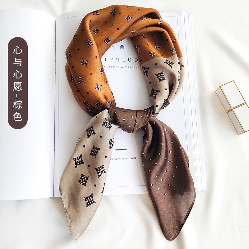 Fashion Print Versatile Neck Scarf