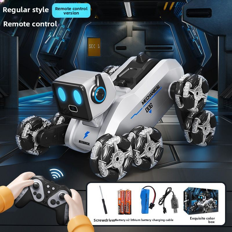 Intelligent remote-controlled robot dog