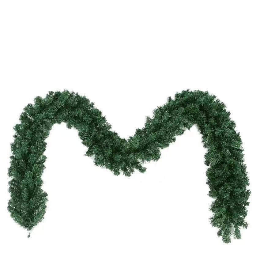 Christmas decorative rattan glowing rattan grass pine branch light string teemdrop