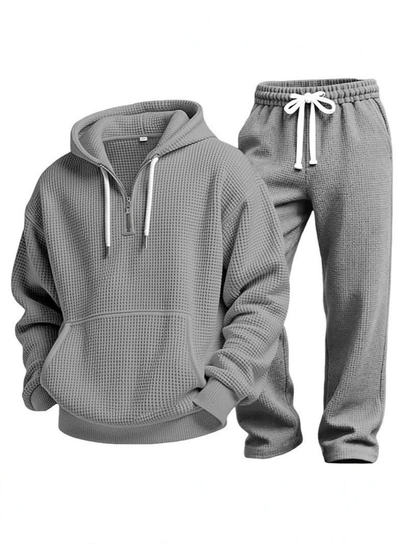 Long-Sleeve Trousers Two-Piece Set teemdrop