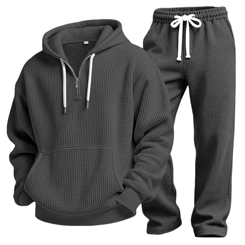 Long-Sleeve Trousers Two-Piece Set teemdrop