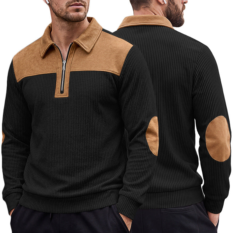 autumn and winter zip-up sweatshirt teemdrop