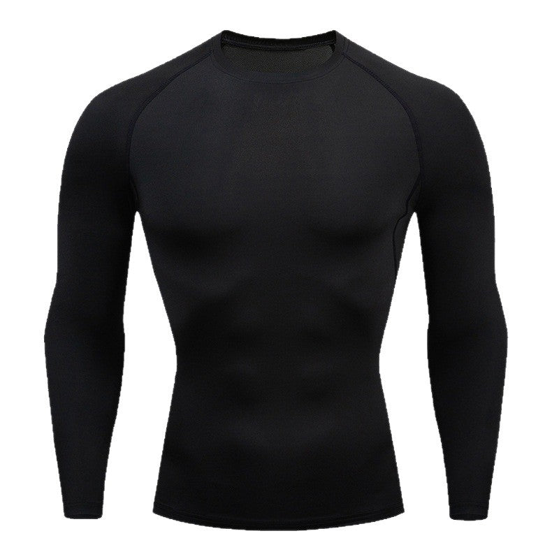 Men's Quick-Dry Long Sleeve Compression Shirt for Running and Fitness teemdrop