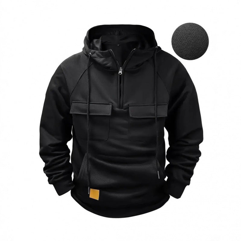 Men's cotton hoodie teemdrop