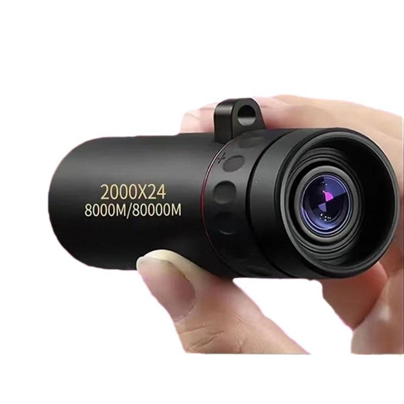 HD 220X Zoom Day Night Vision Monocular Phone Camera Sniping Telescope teemdrop