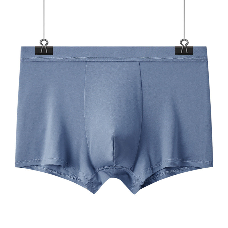 Men's Breathable Modal Mid-Waist Boxer Briefs teemdrop