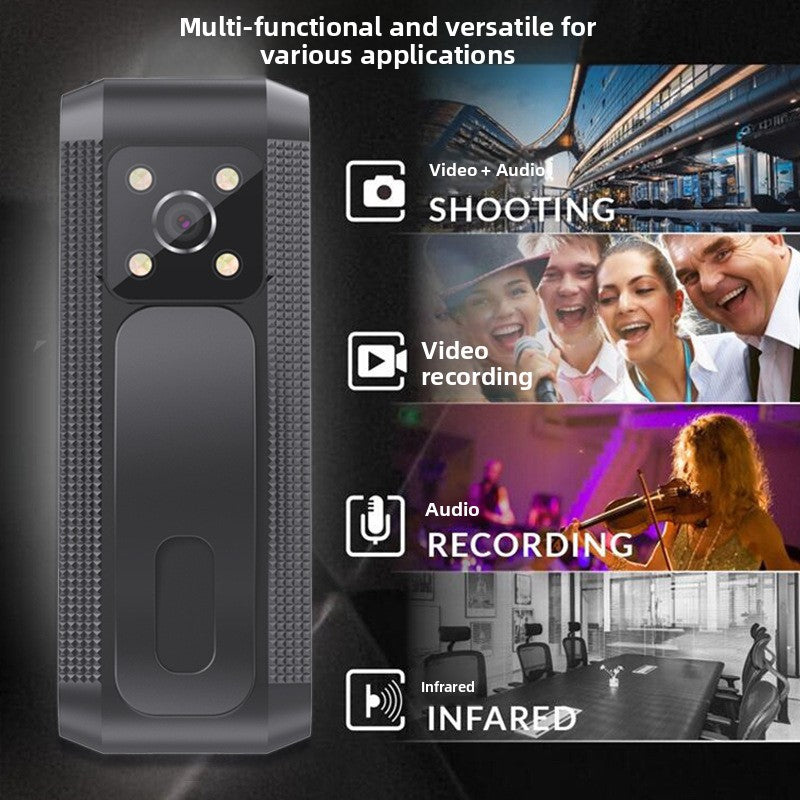 Pocket Action Camera with Rotating Screen WiFi 2.0 LCD Dual Anti-Shake Handheld Recorder teemdrop