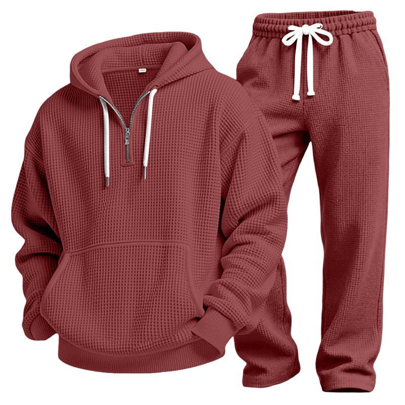 Long-Sleeve Trousers Two-Piece Set teemdrop