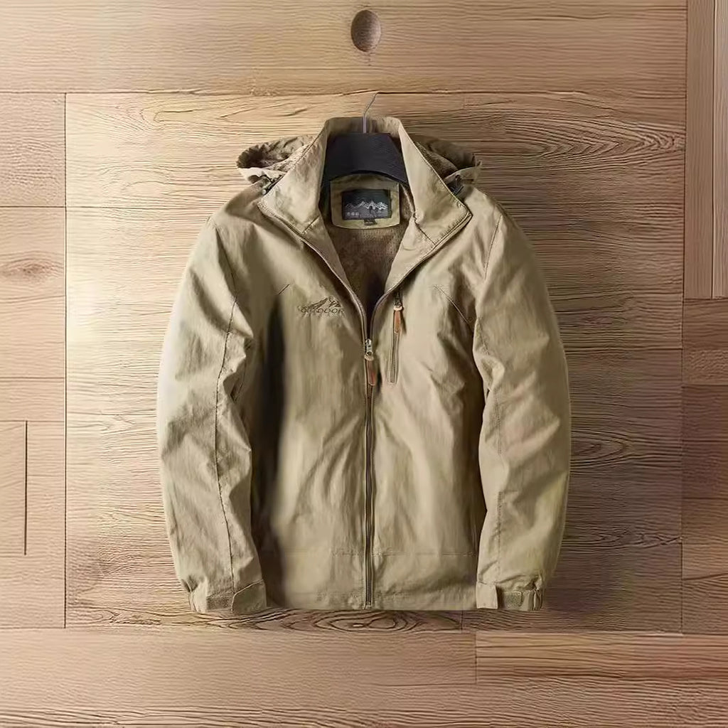 Men's Lightweight Nylon Hooded Windbreaker Sports Jacket teemdrop